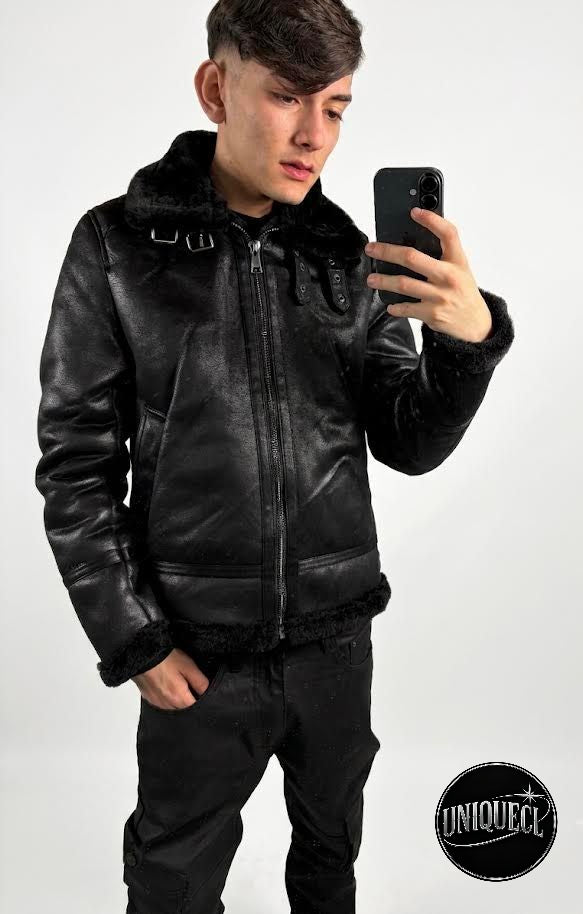 Chaqueta exclusiva de aviador chiporro