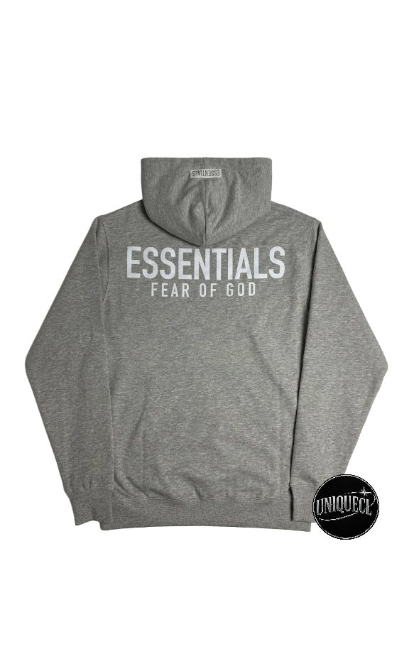 Buzo Exclusivo Gris con Blanco