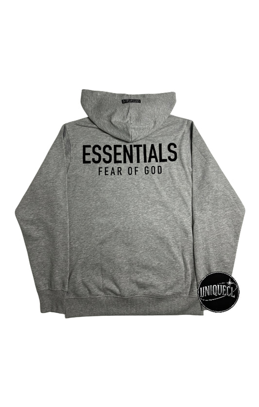 Buzo Exclusivo Gris con Negro