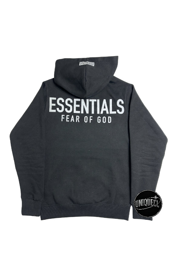 Buzo Exclusivo Negro con Blanco