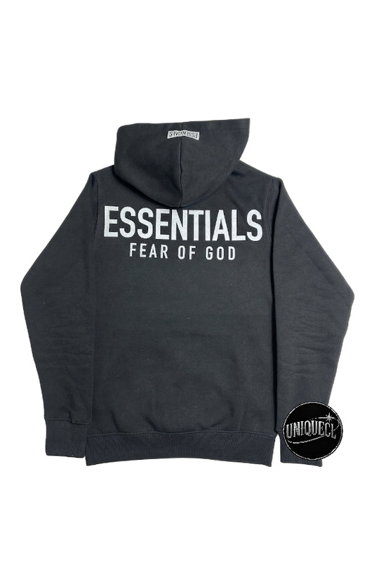 Buzo Exclusivo Negro con Blanco